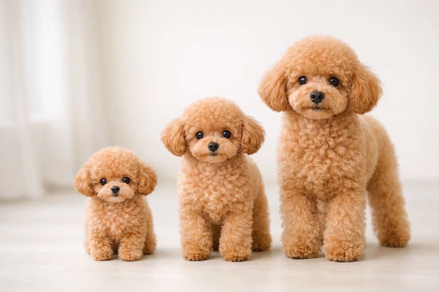 Kore Poodle Boyları: Micro Teacup, Teacup ve Toy Arasındaki Gerçek Farklar