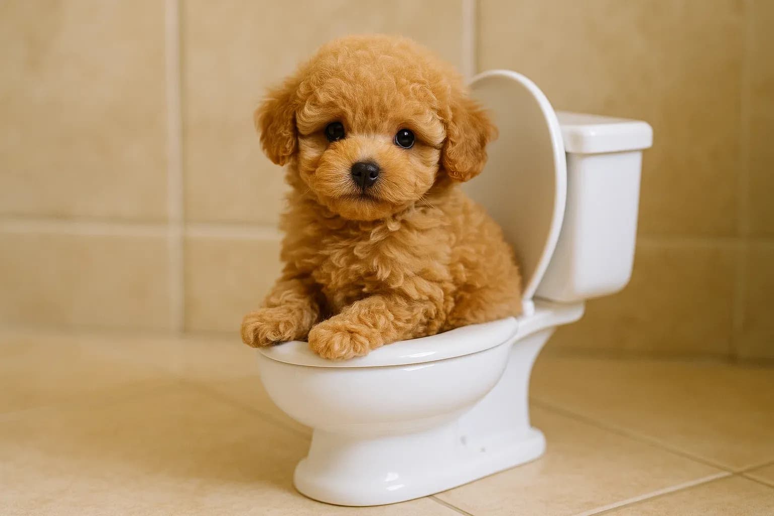 Poodle Tuvalet Eğitimi